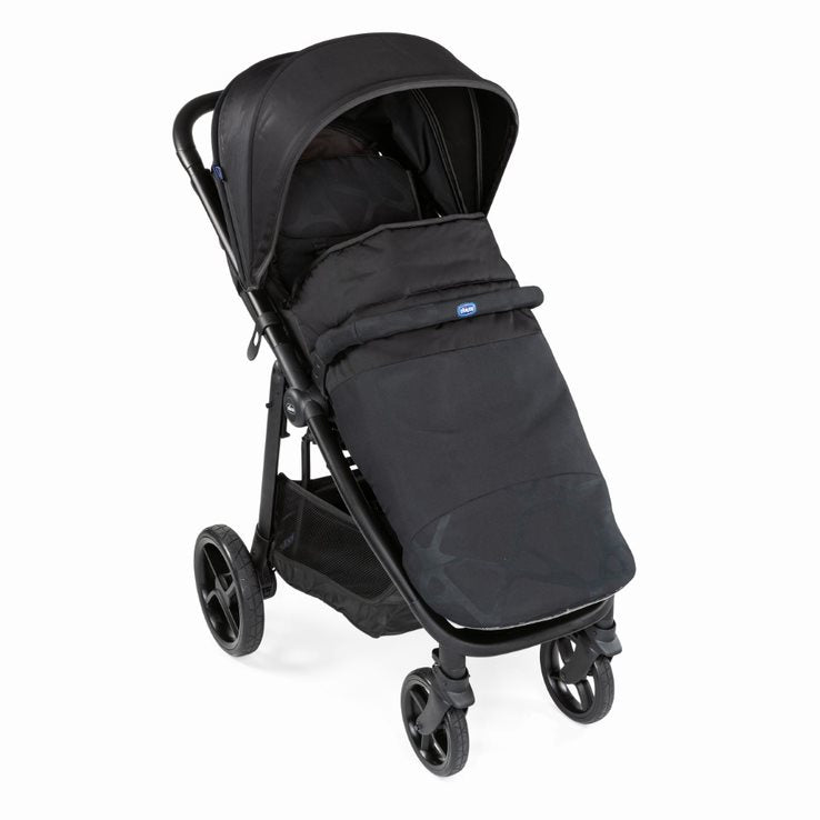 Chicco Multiride Stroller Jet Black Age- Newborn to 4 Years