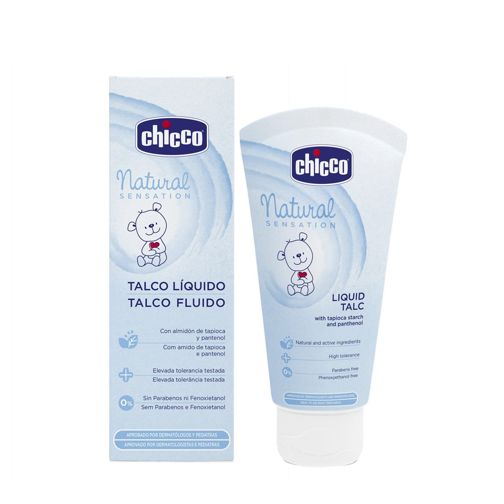 Chicco Natural Sensation Liquid Talc 100ml Age- Newborn & Above