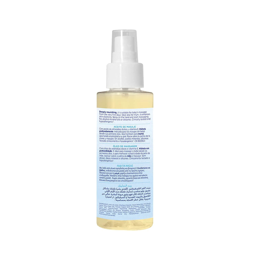 Chicco Natural Sensation Massage Oil 100ml Age- Newborn & Above