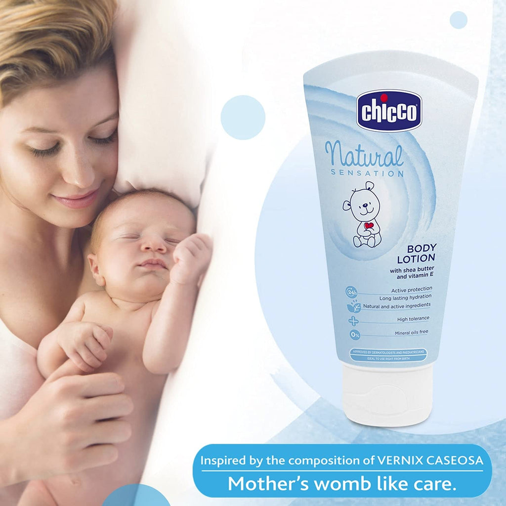Chicco Natural Sensation Nourishing Body Lotion 150ml Age- Newborn & Above