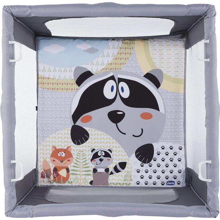 Chicco Open Box Fancy Playpen Honey Bear Age- Newborn to 12 Months