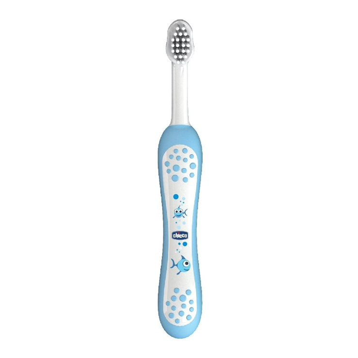 Chicco Toothbrush Blue Age- 6 Months to 36 Months
