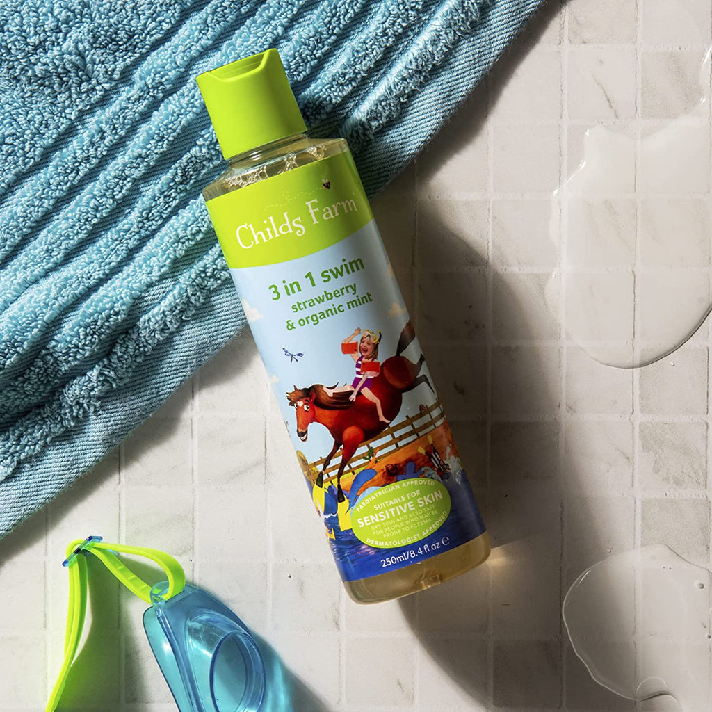 Childs Farm 3 in 1 Swim Strawberry & Organic Mint 250ml