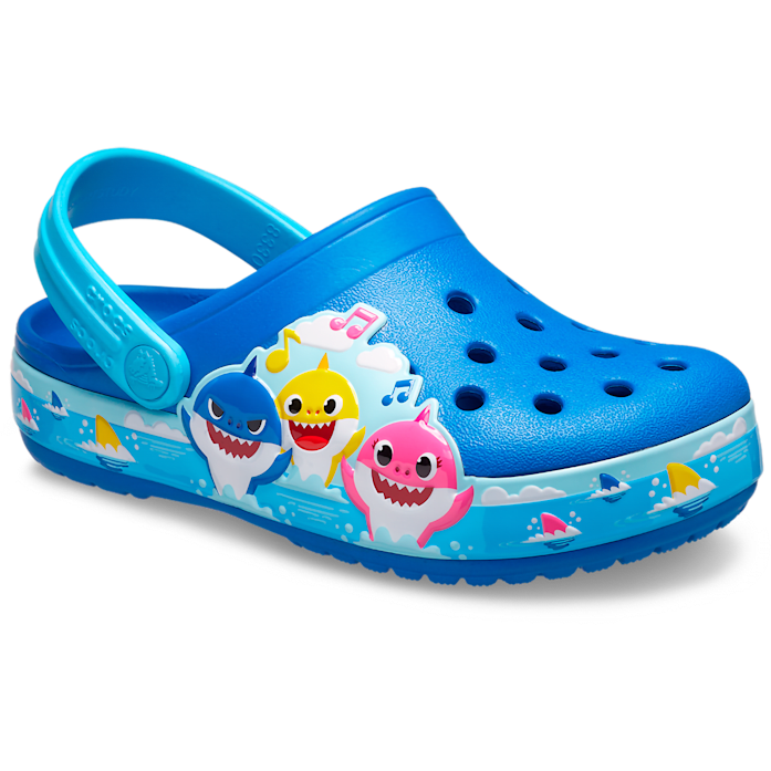 Crocs Baby Shark Band Clog Shoes Blue CC021 Age- 2 Years & Above