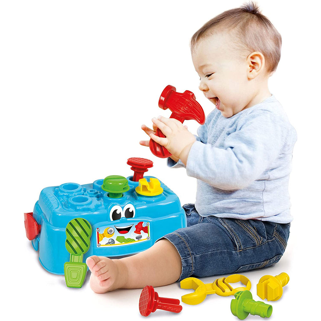Clementoni - Baby Clementoni Work Bench Learning and Activity Toys Age- 10 Months to 36 Months
