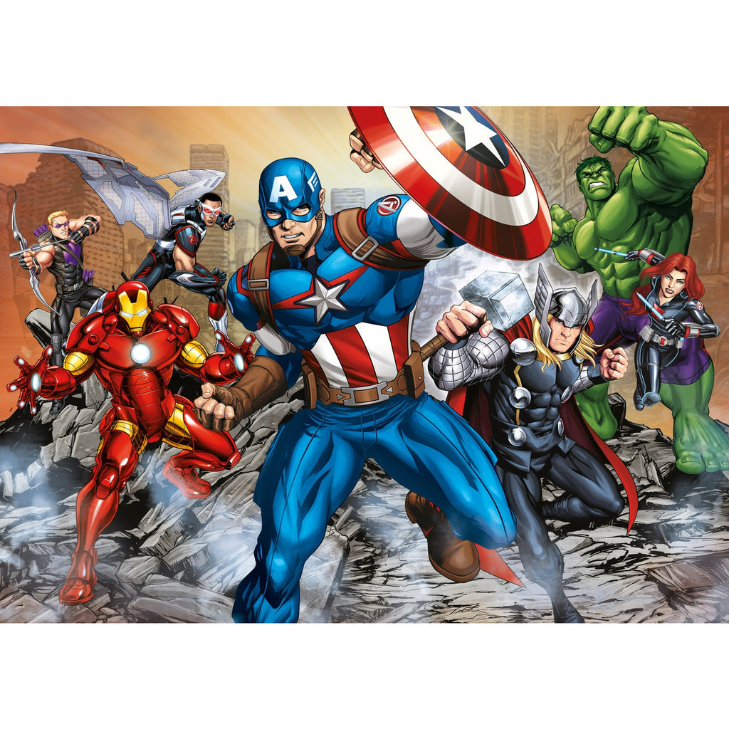 Clementoni 4 in 1 Progressive Marvel Avengers Puzzle 20,60,100,180 Pieces Age- 3 Years & Above