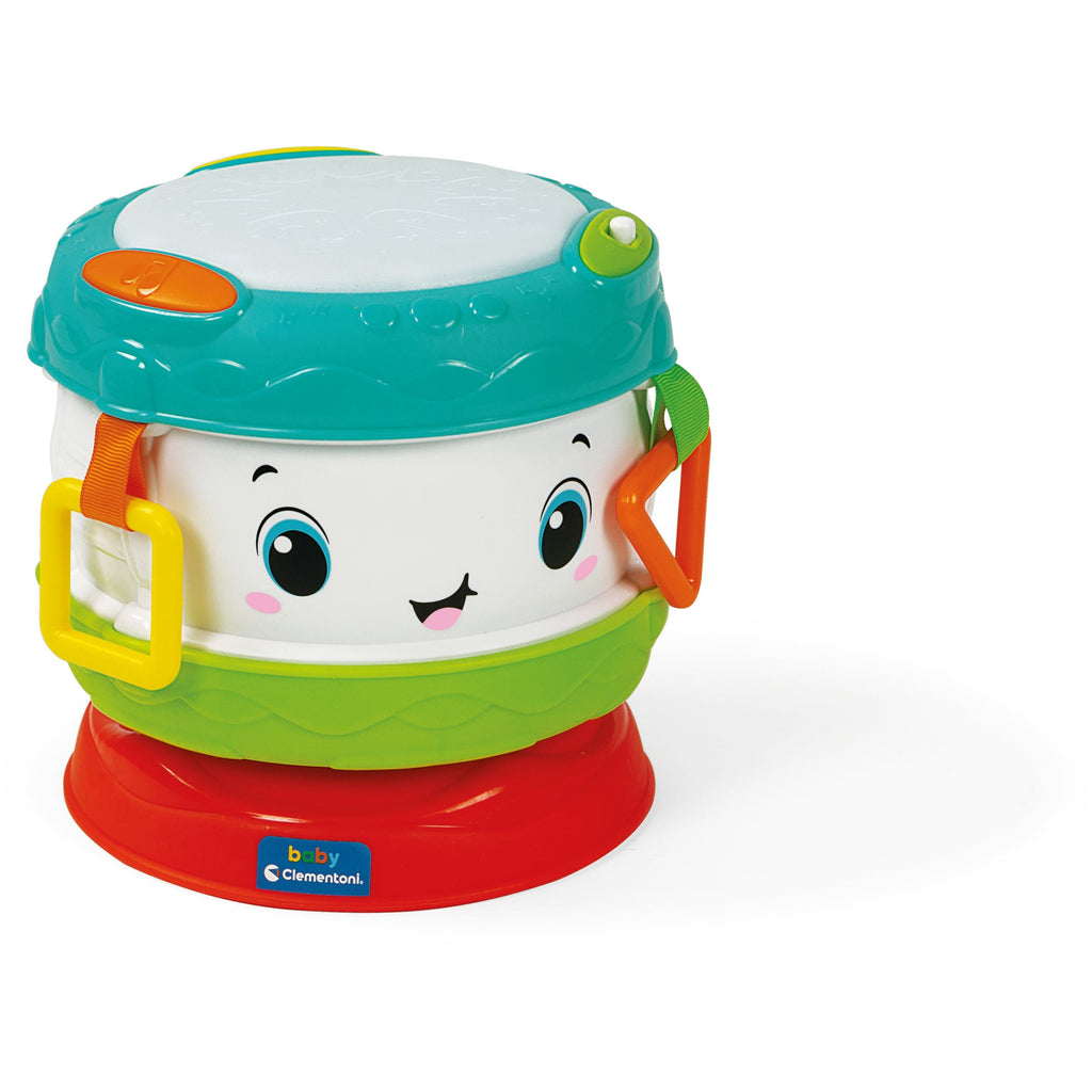 Clementoni Baby Activity Drum Multicolor Age- 10 Months & Above