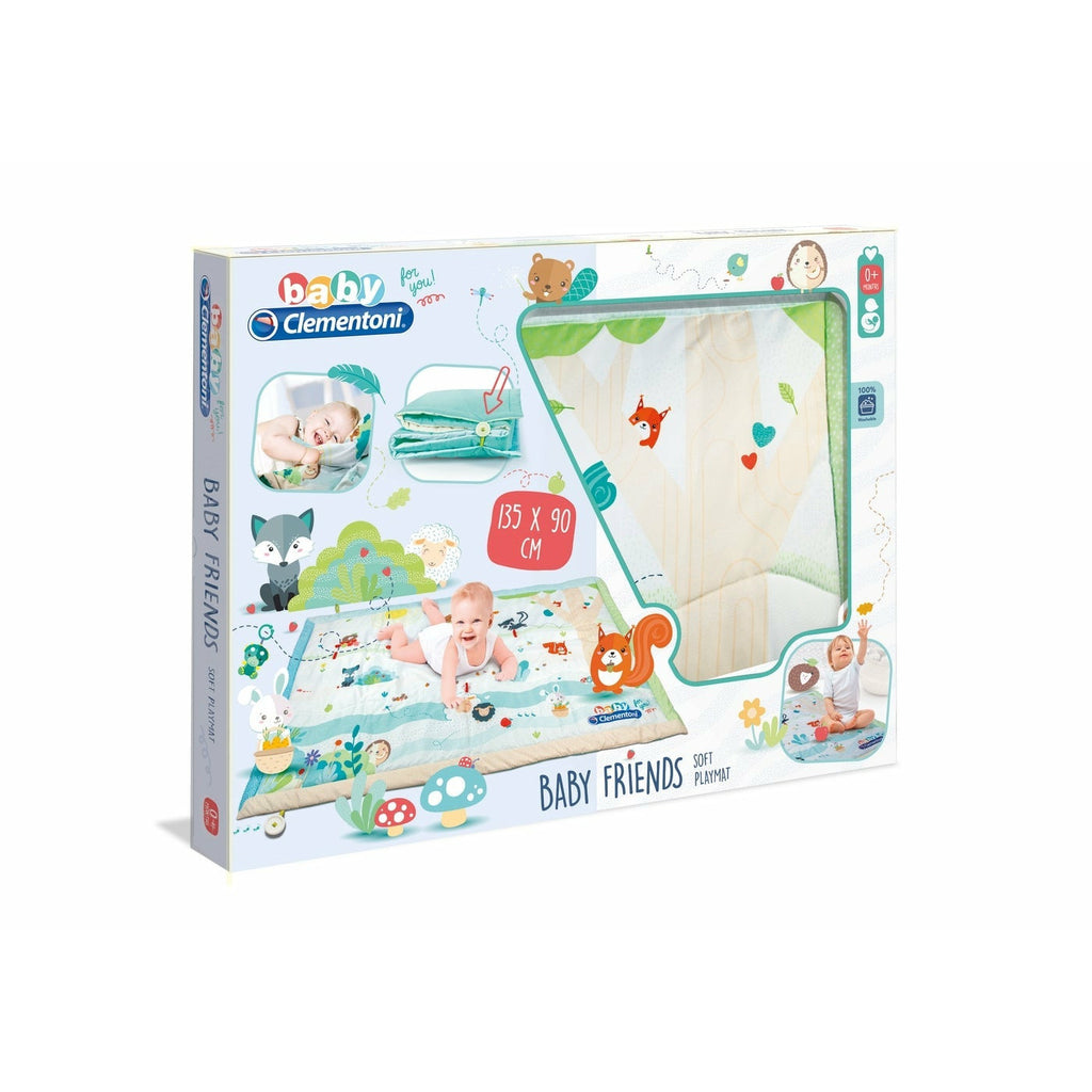 Clementoni Baby Friends Soft Playmat (135X90 cm) 0m+