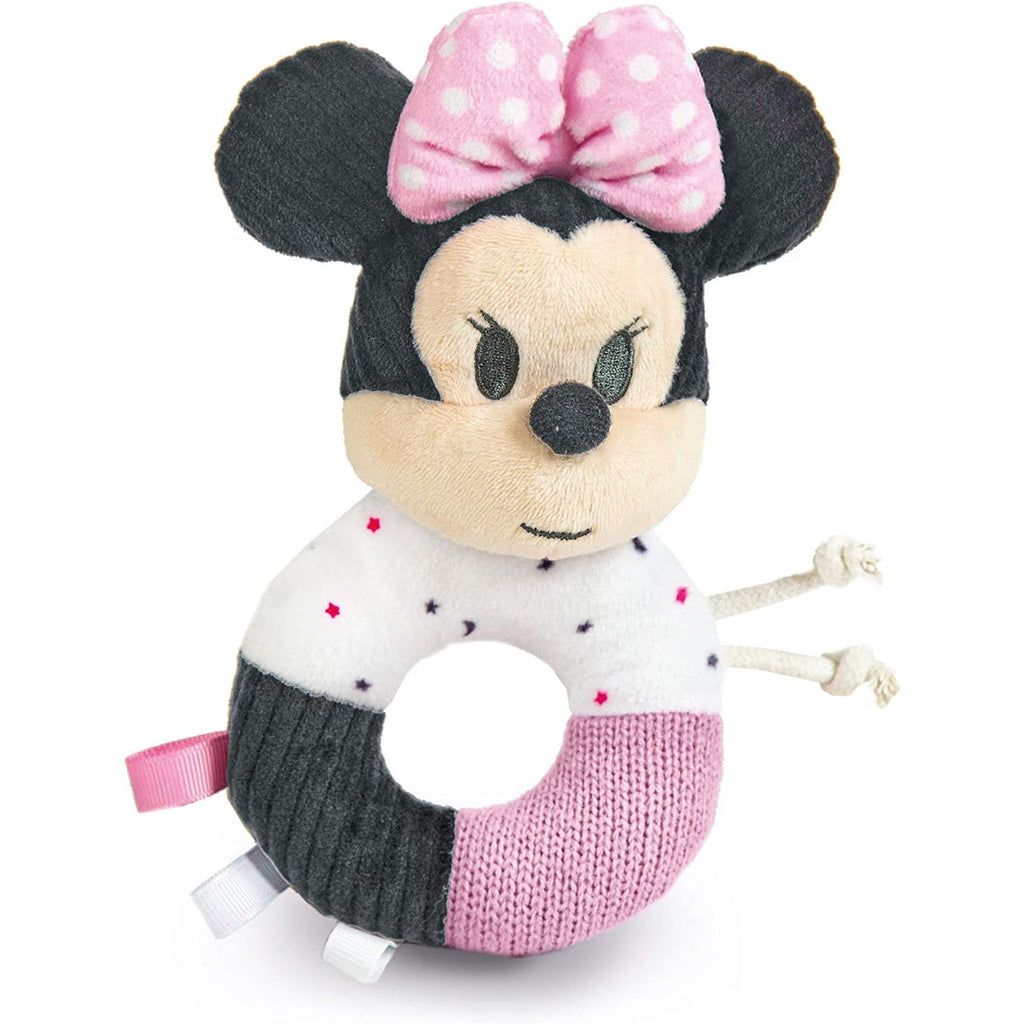 Clementoni Baby Minnie Soft Ring Rattle Toy Age- Newborn & Above