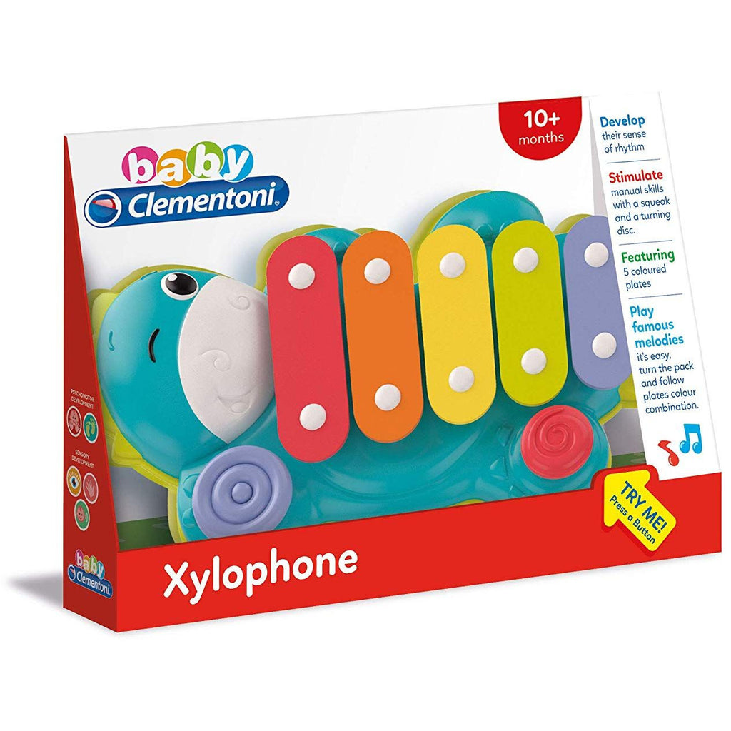 Clementoni Baby Musical Xylophone Multicolor Age- 10 Months & Above