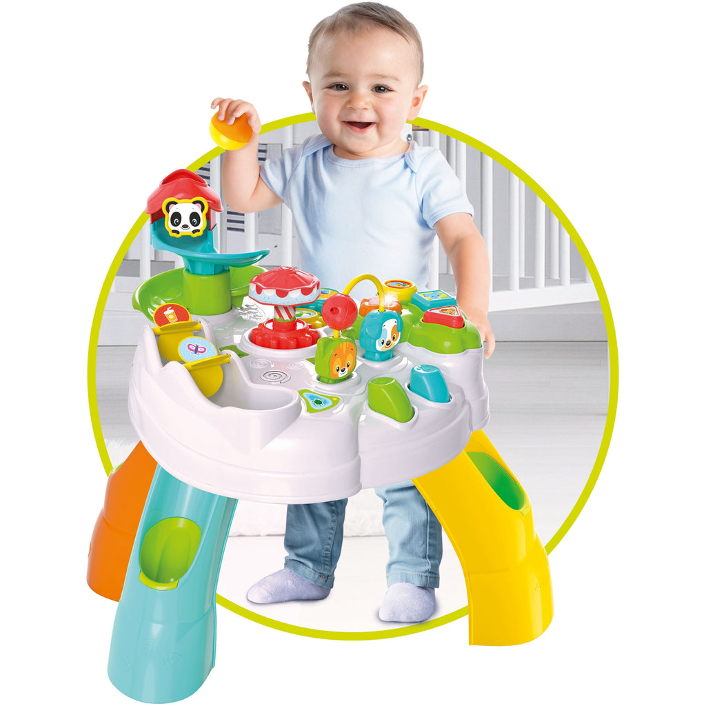 Clementoni Baby Park Activity Table Multicolor Age- 12 Months & Above