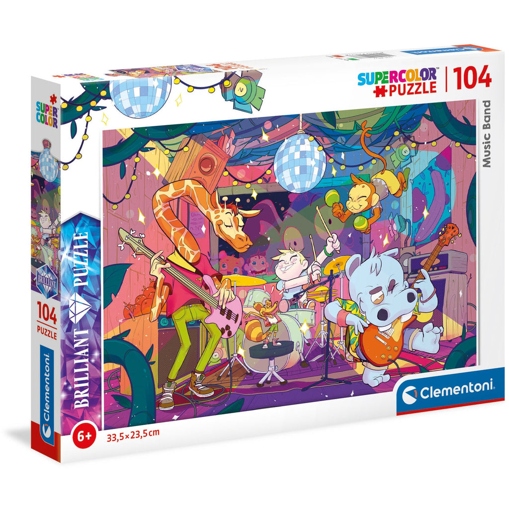 Clementoni Brilliant Music Band 2020 Puzzle 104 Pieces Age- 6 Years & Above
