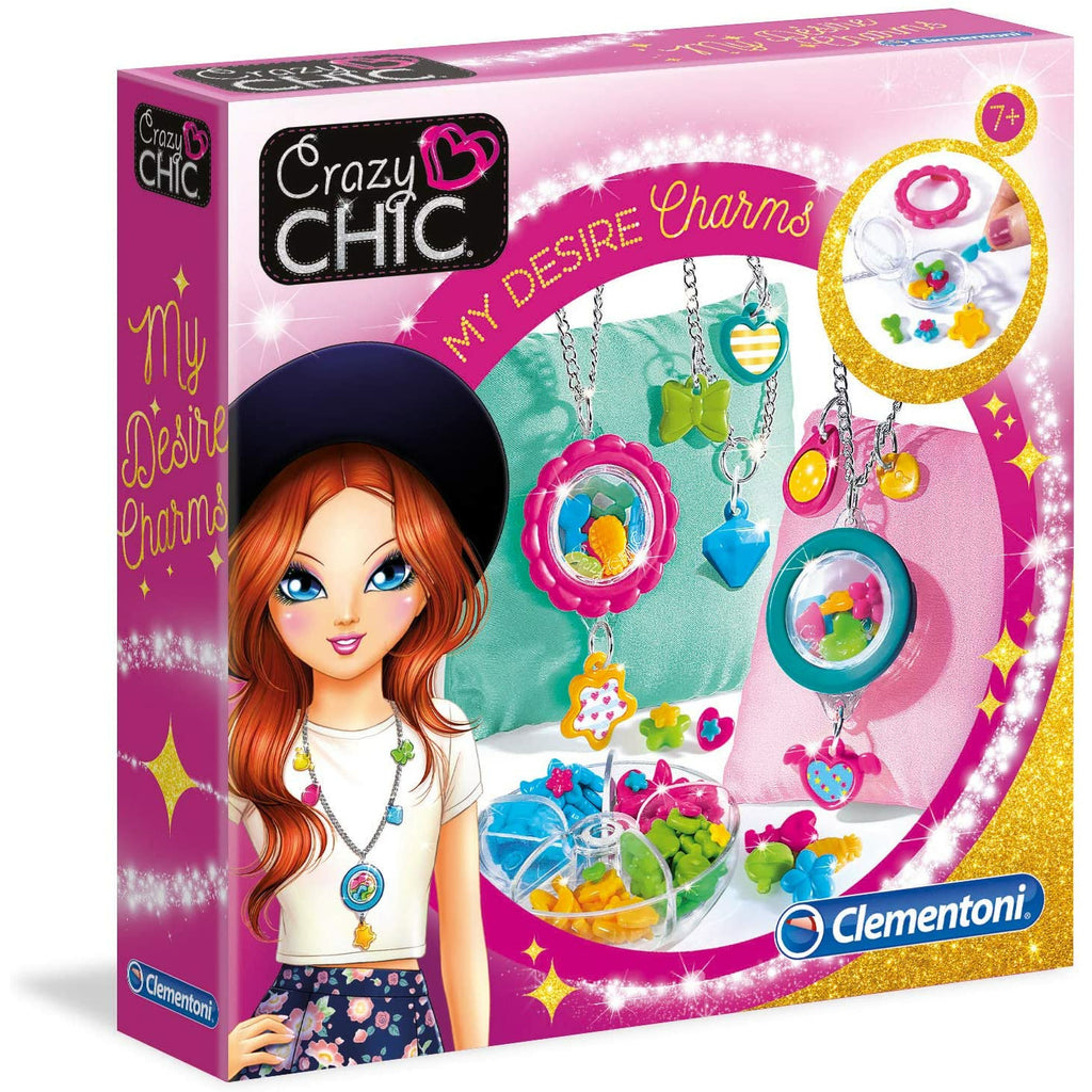 Clementoni Crazy Chic - My Desire Charms Toy Kit 7Y+