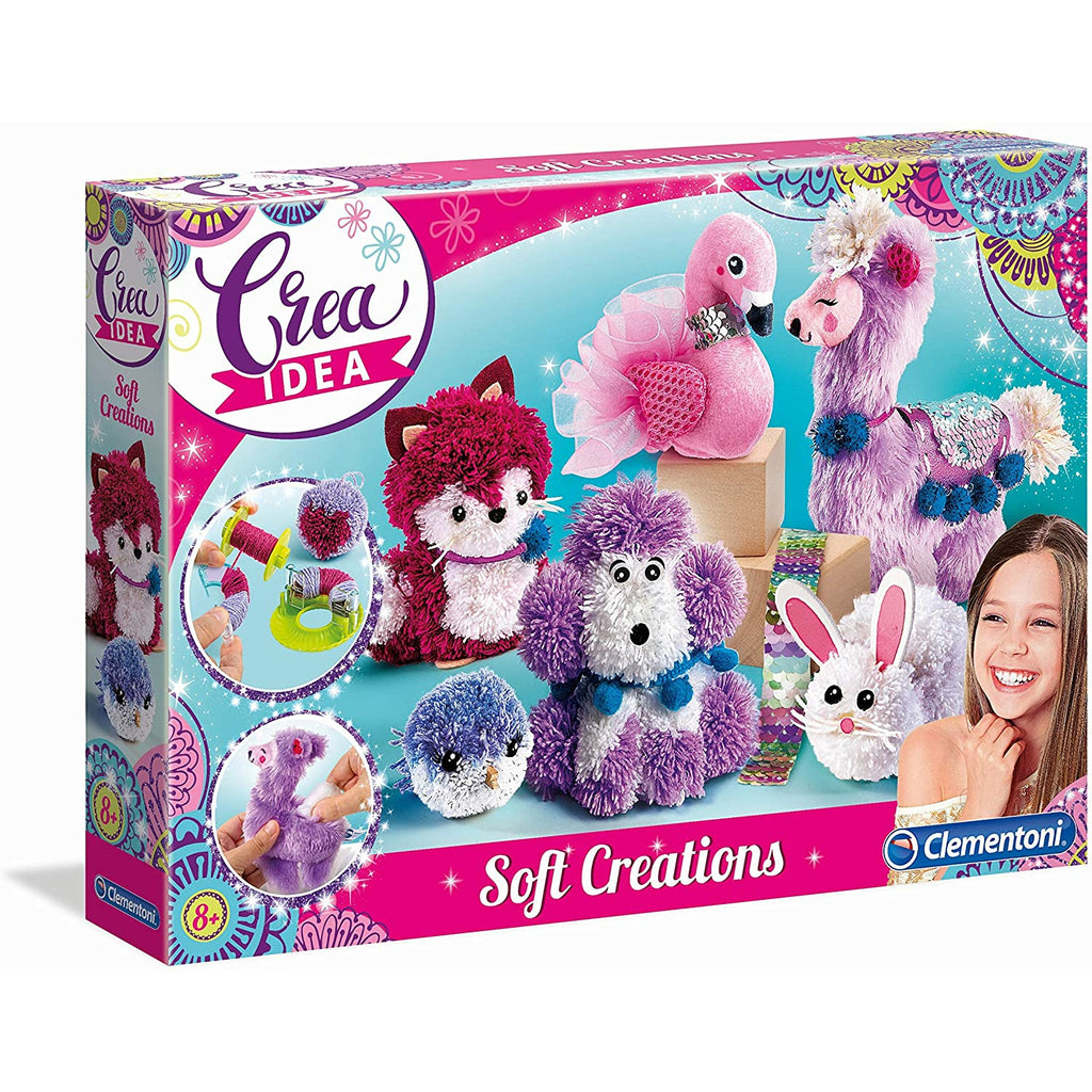 Clementoni Create Idea - Soft Creations Activity Toy