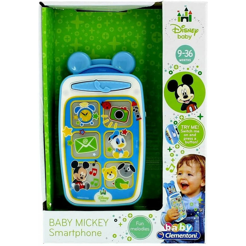 Clementoni Disney Baby Mickey Smartphone Age-9 Months & Above