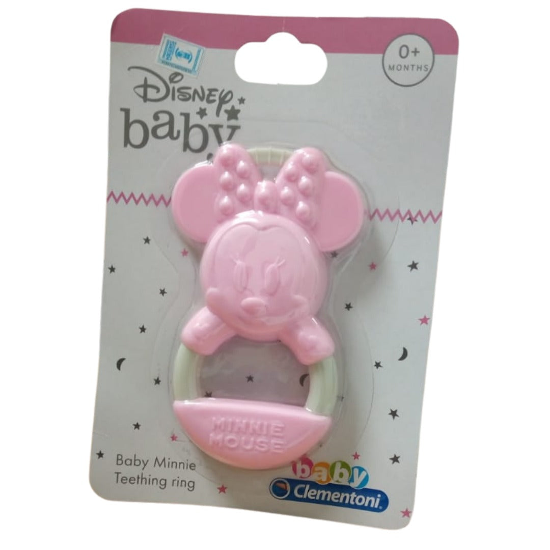 Clementoni Disney Baby Minie Teething Ring 0m Peekaboo