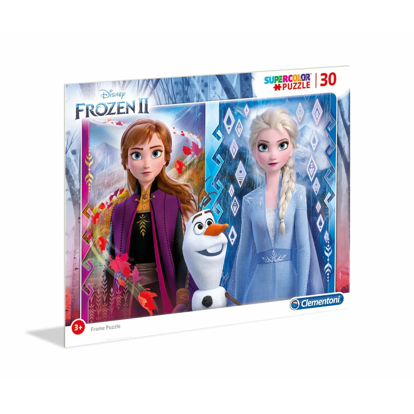 Clementoni Disney Frozen 2 Supercolor frame Puzzle 30 Pieces 3Y+ - Peekaboo