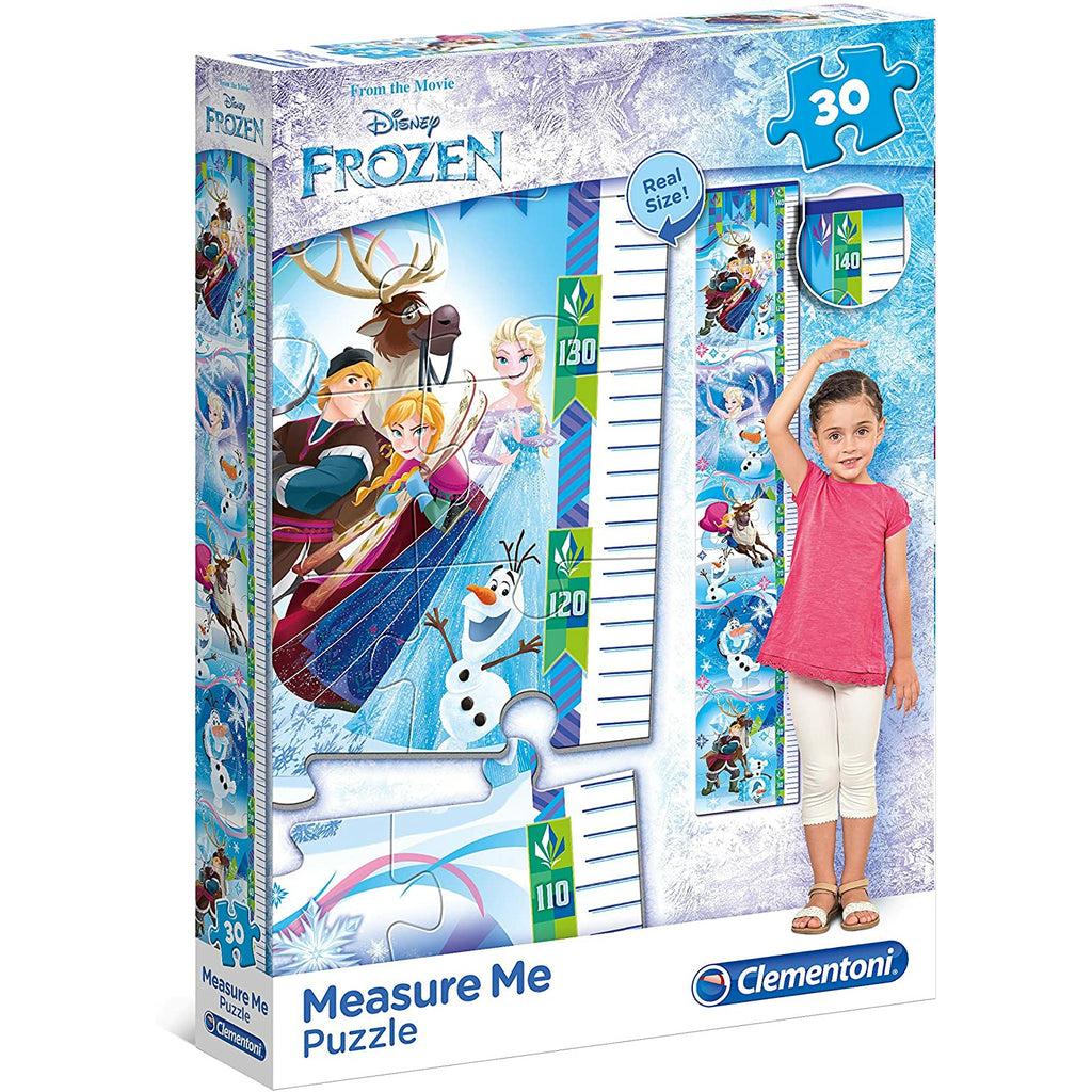 Clementoni Disney Frozen Measure Me Puzzle 30 Pieces Multicolor Age-3 Years & Above