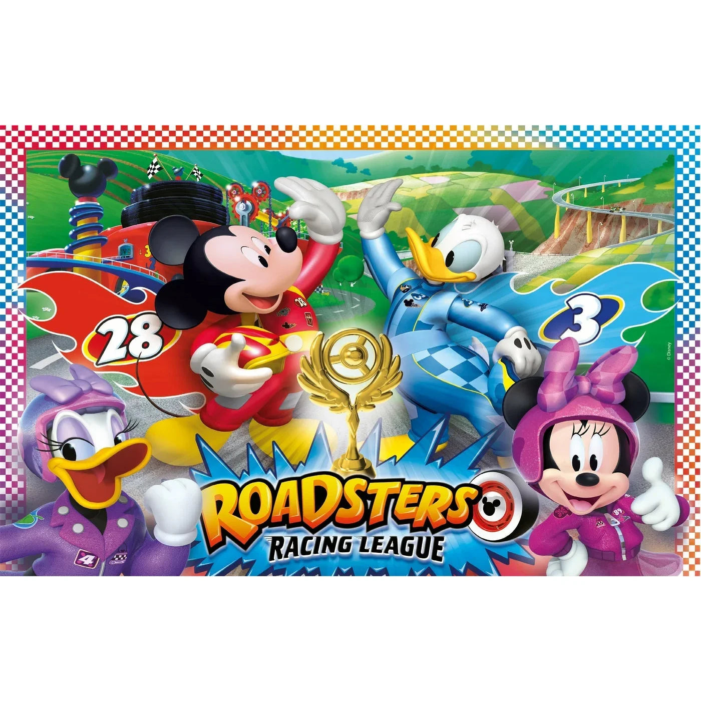 Clementoni Disney Mickey And The Roadster Racers Puzzle 2 x 20 Pieces ...