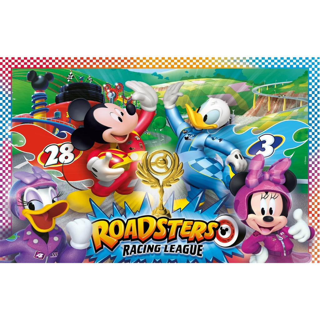 Clementoni Disney Mickey And The Roadster Racers Puzzle 2 x 20 Pieces 3Y+