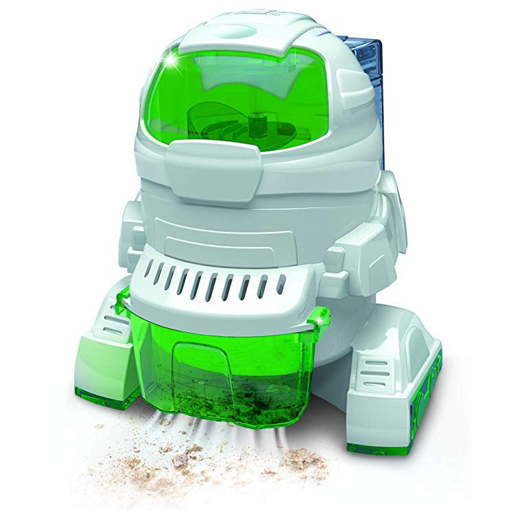 Clementoni Science Museum Ecobot Vacuums & Shakes (French Game) Kit Age- 8 Years & Above