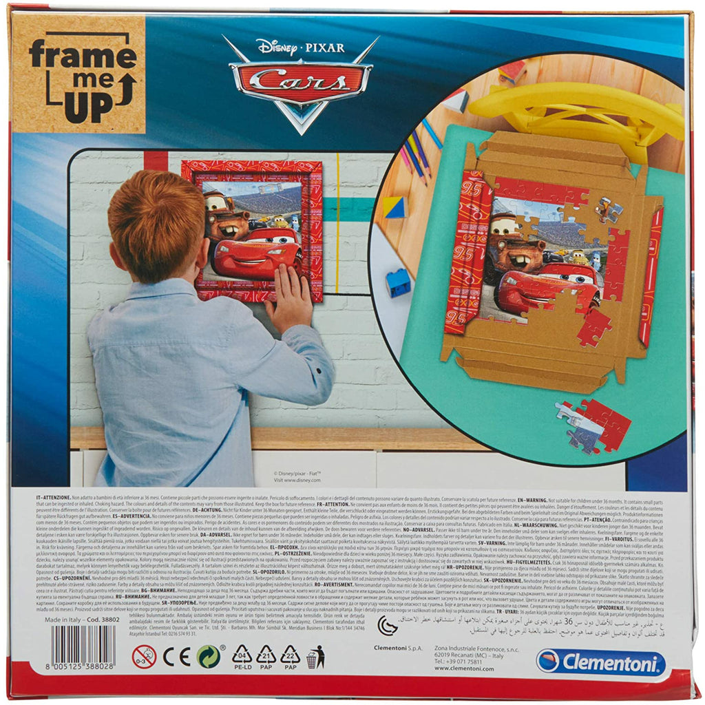 Clementoni Frame Me Up Disney Cars Puzzle 60 Pieces 6Y+