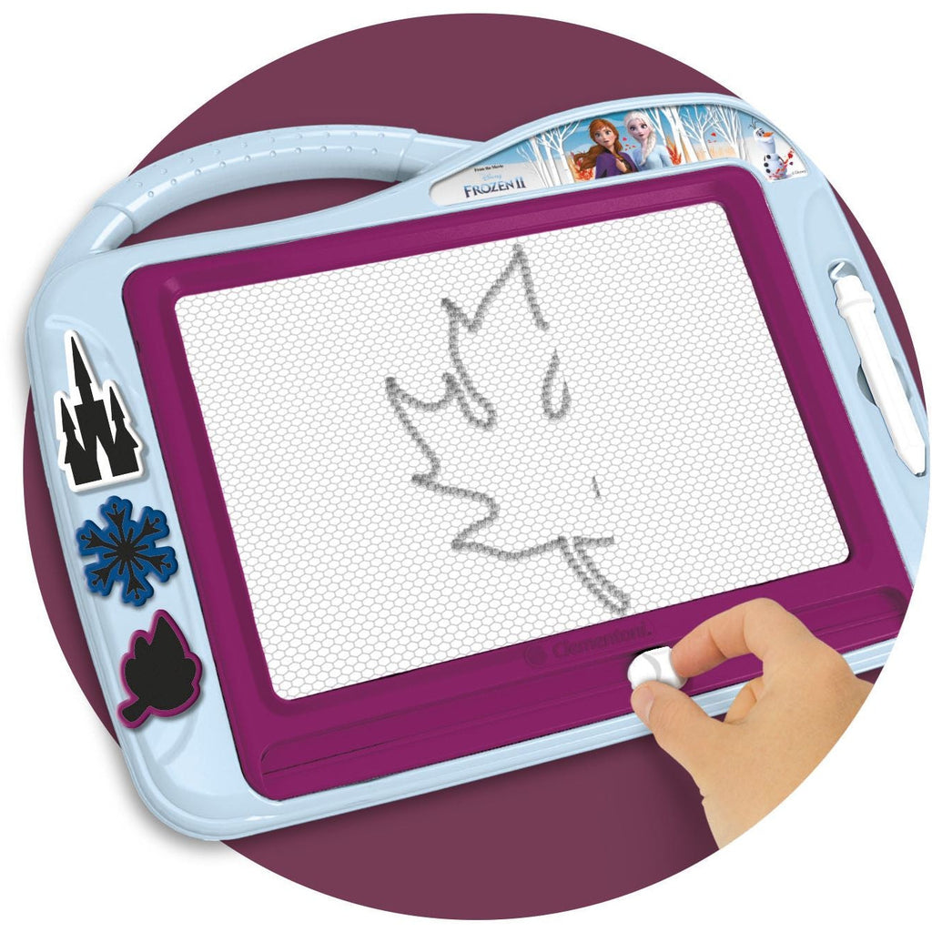 Clementoni Frozen 2 Magnetic Drawing Board Multicolor Age- 4 Years & Above