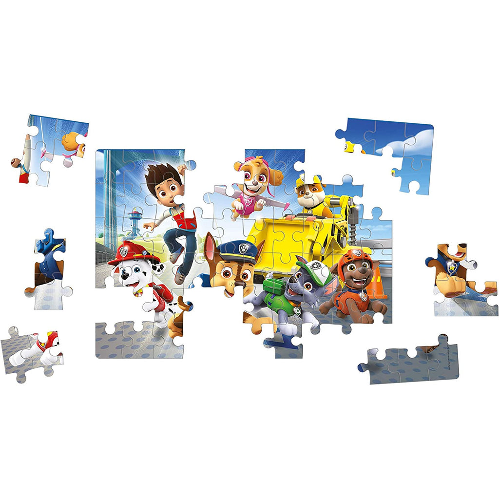 Clementoni Happycolor Double Face Paw Patrol Puzzle 60 Pieces Age- 5 Years & Above