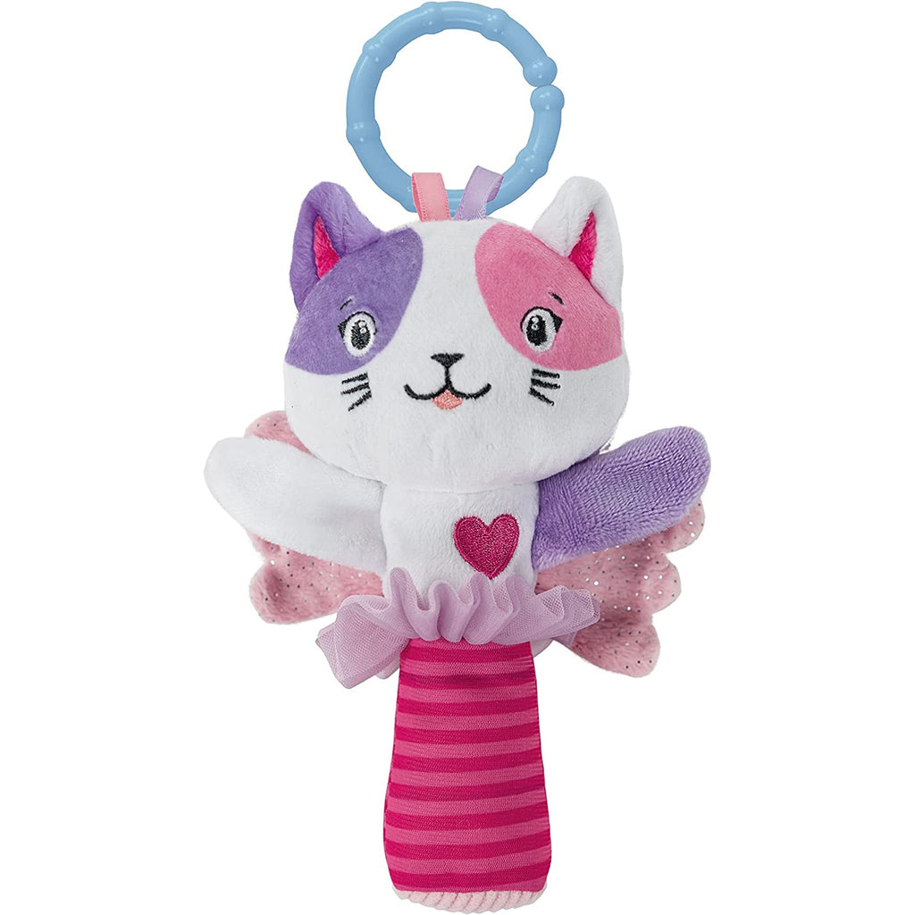 Clementoni Lovely Cat Rattle Toy Age- Newborn and Above