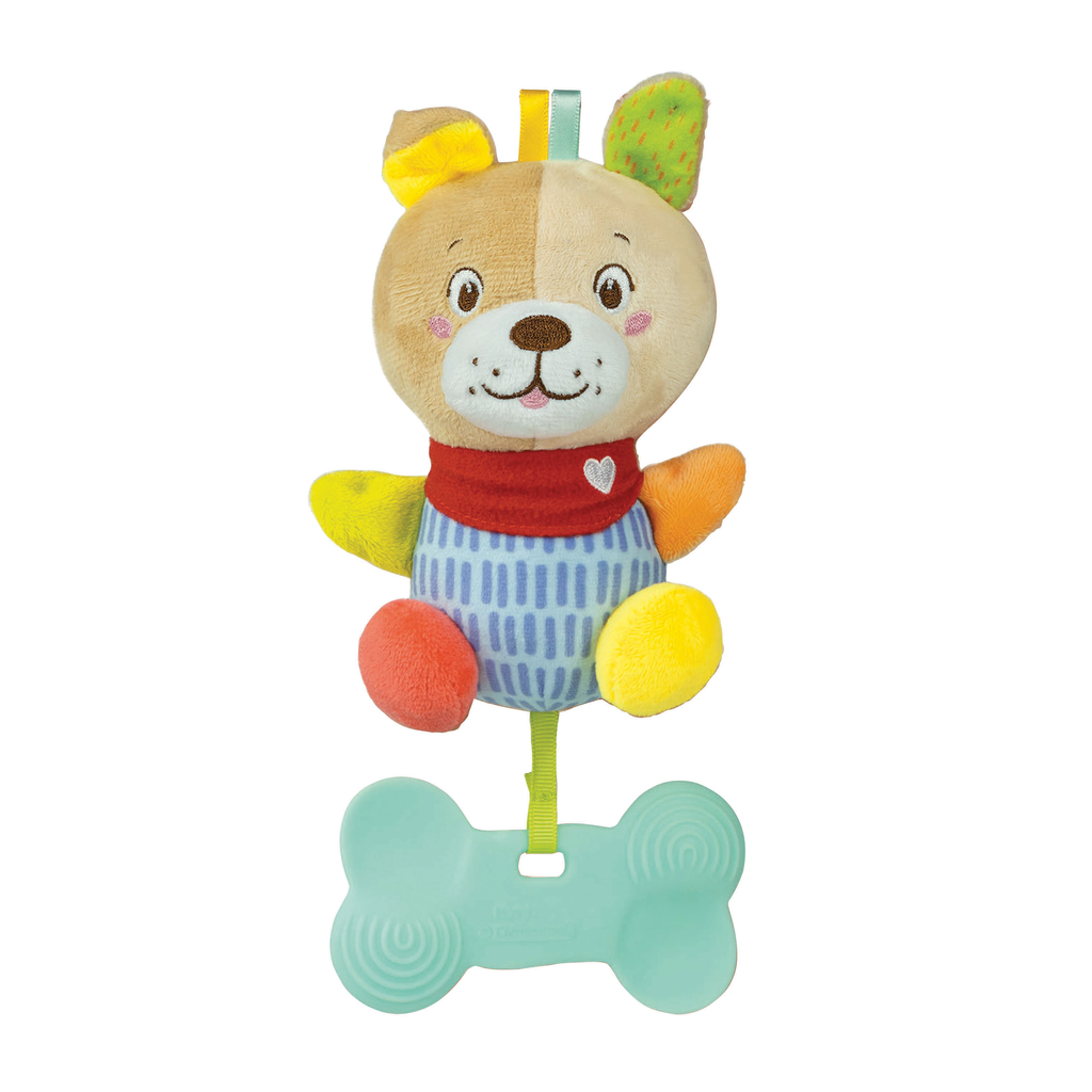 Clementoni Lovely Dog Rattle Toy Age- Newborn and Above