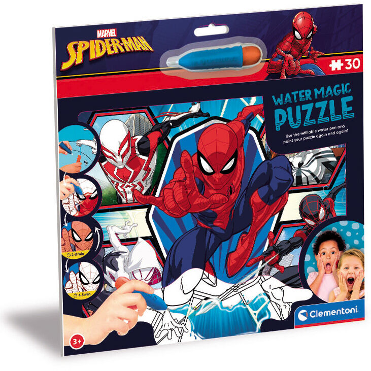 Clementoni Marvel Spiderman Water Magic Puzzle 30 Pieces Age-
