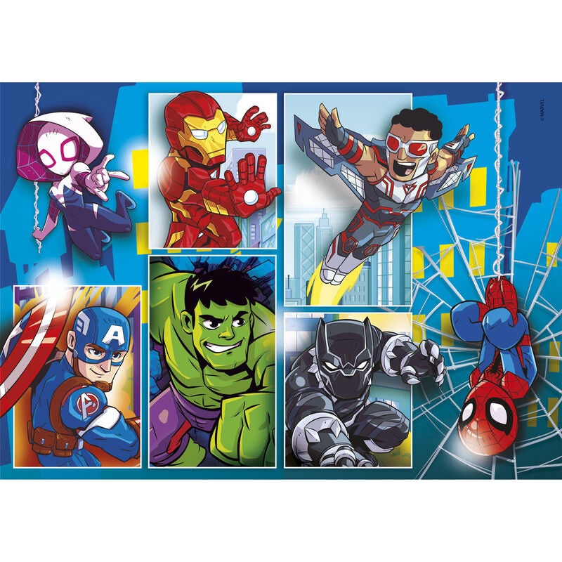 Clementoni Marvel Super Hero Adventures puzzle 2X20 pieces 3Y+