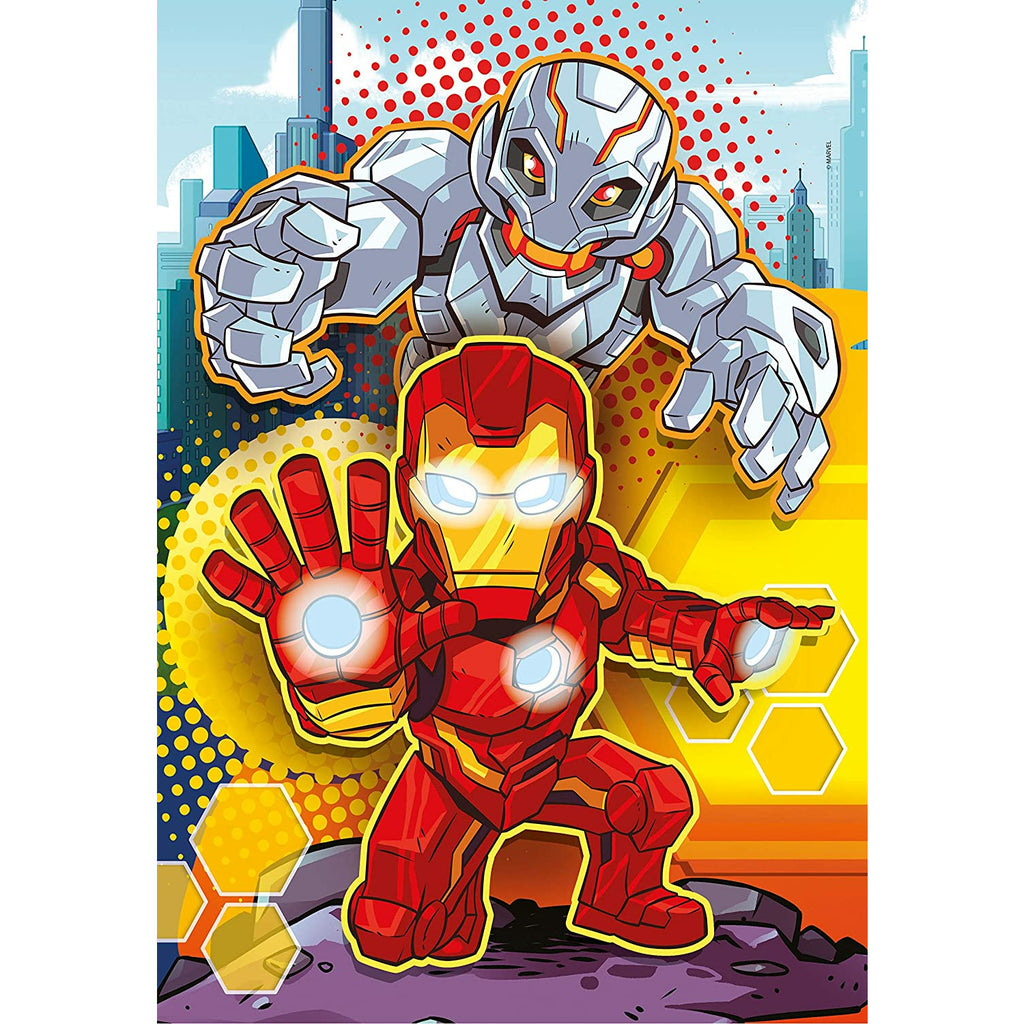 Clementoni Marvel Super Hero Puzzle 3X48 Pieces 4Y+