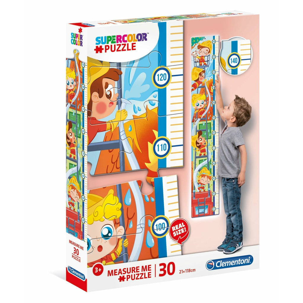 Clementoni Measure Me Fireman Ladder Puzzle 30 Pieces 3Y+