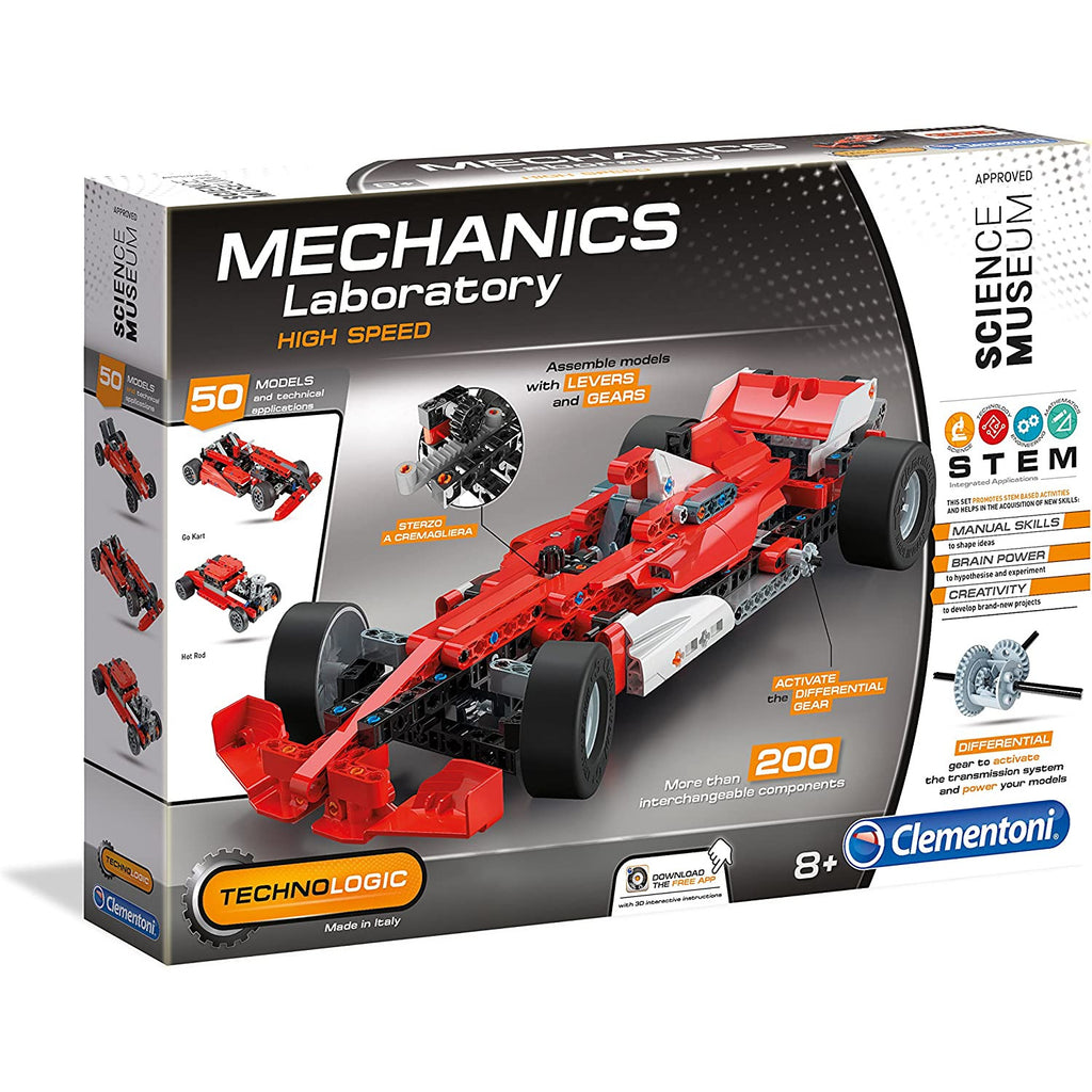 Clementoni Mechanics Laboratory Racing Car Age- 8 Years & Above