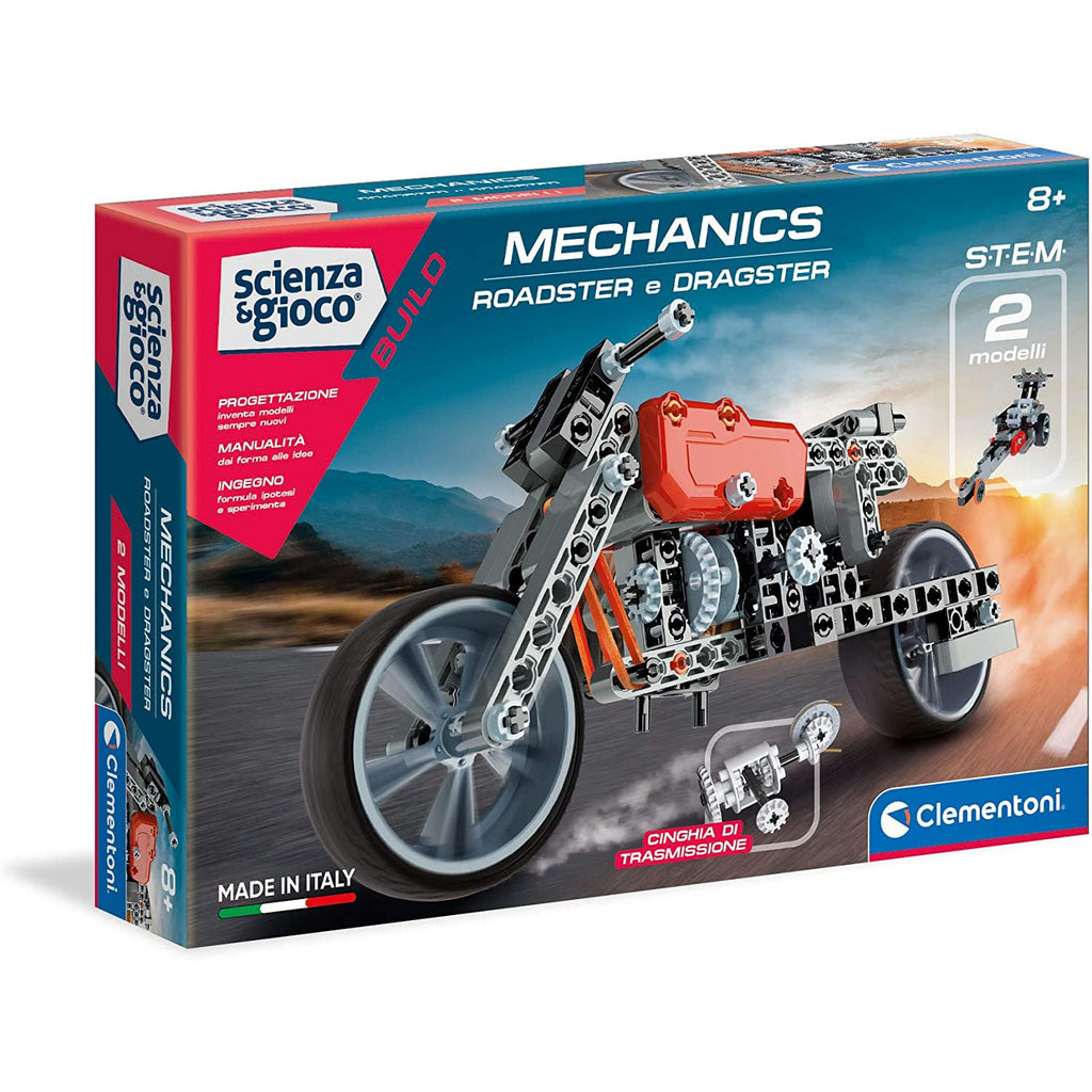 Clementoni Mechanics Laboratory Roadster and Dragster Age- 8 Years & Above