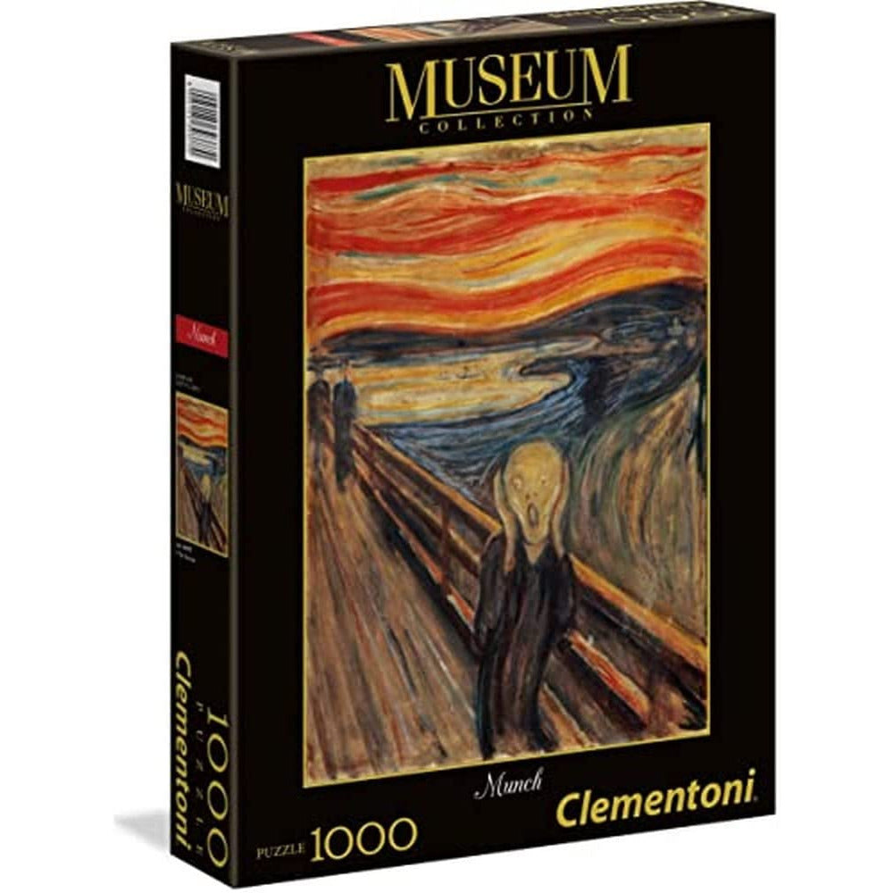 Clementoni Museum The Scream of Munch Puzzle 1000 Pieces Peekaboo