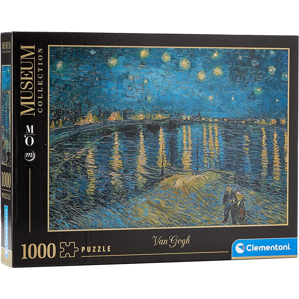 Clementoni Museum Van Gogh Starry Night Over The Rhone Puzzle 1000 Pieces