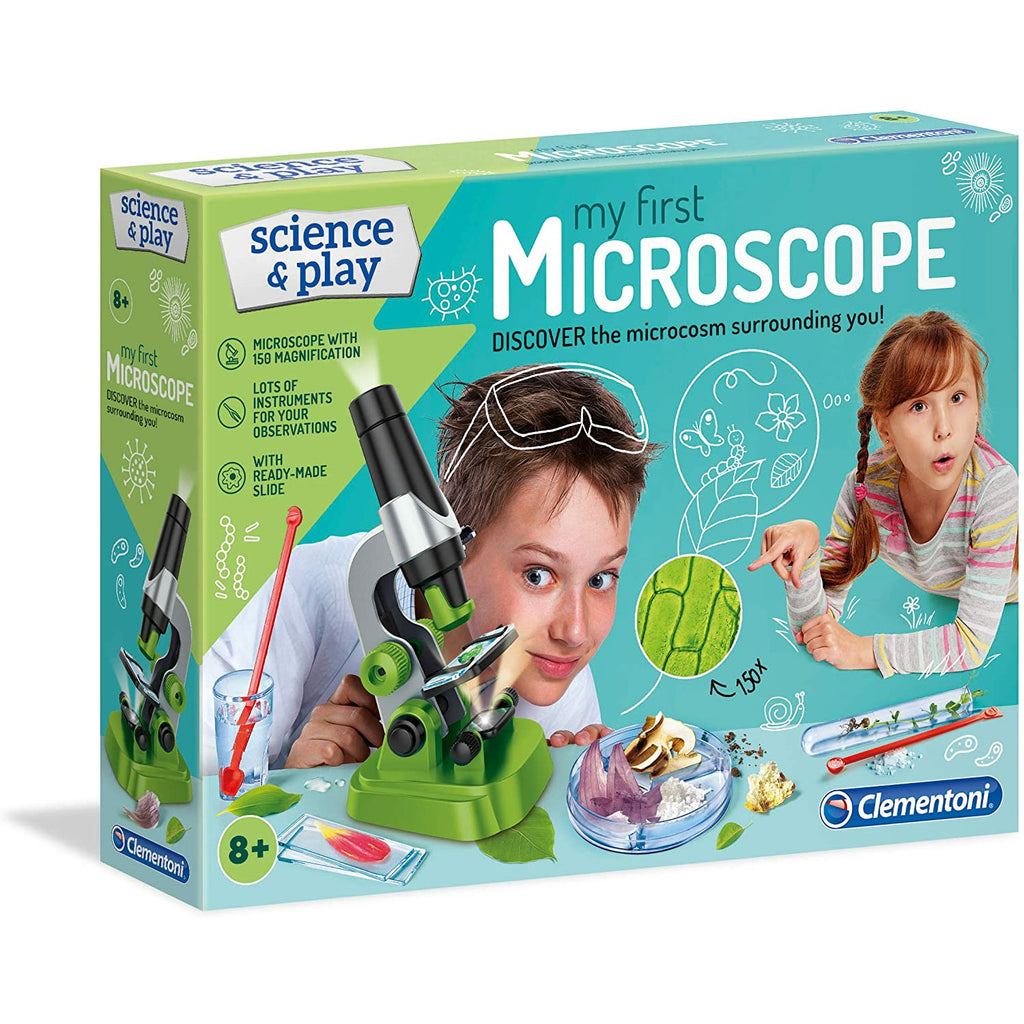 Clementoni Science& play Microscope 8Y+