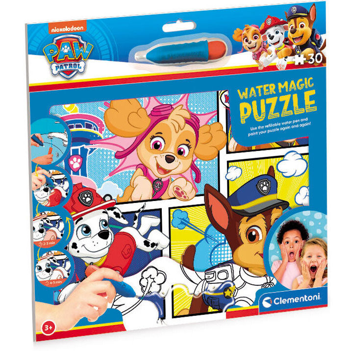 Clementoni Paw Patrol Water Magic Puzzle 30 Pieces Age- 3 Years & Above