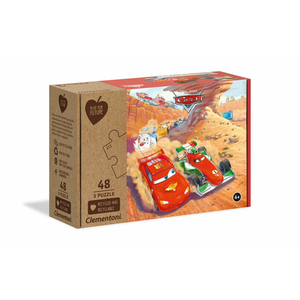 Clementoni Play For Future - Cars 2020 Puzzle 3x48 Pieces 4Y+