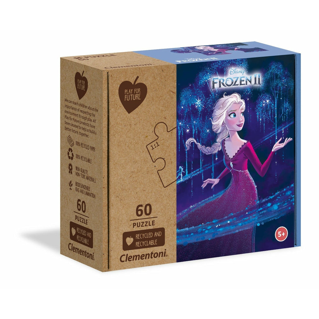 Clementoni Play For Future - Frozen 2 -2020 Puzzle, 60 Pieces 5Y+