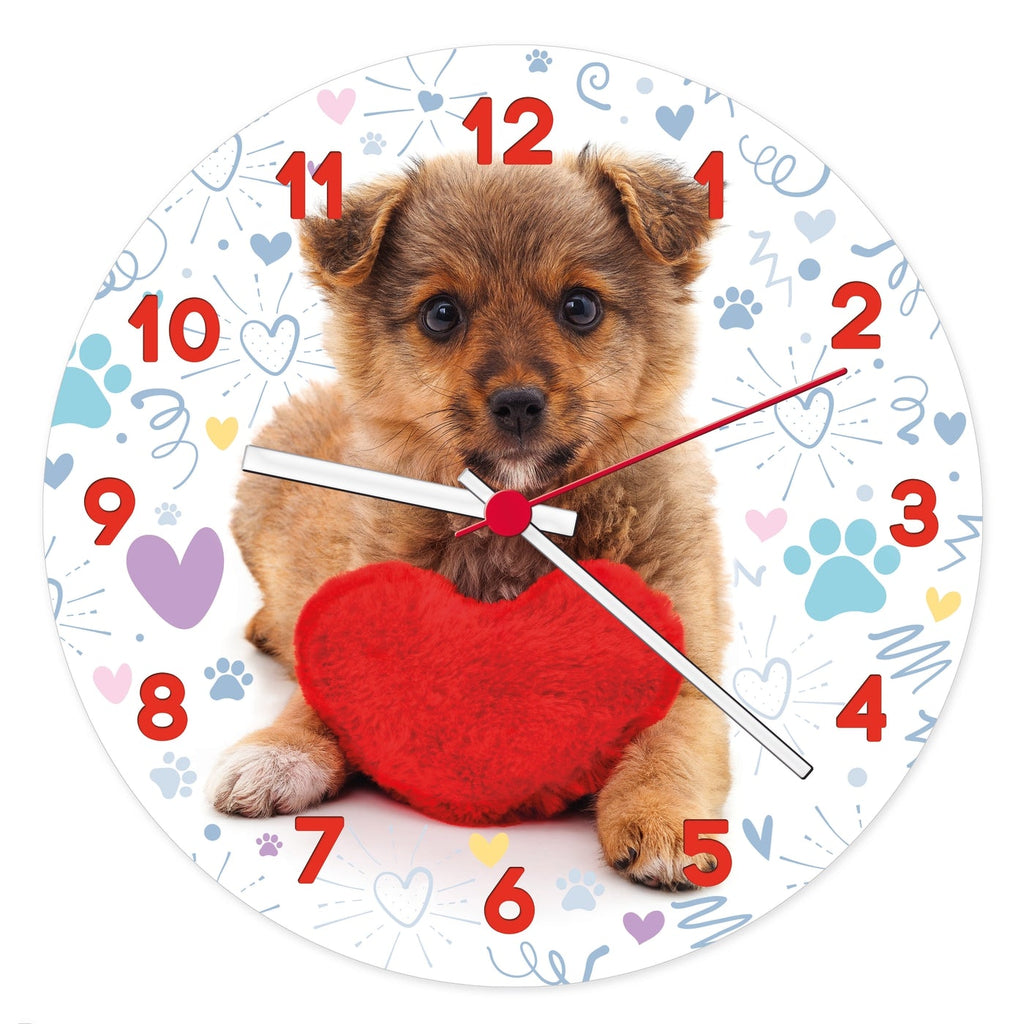 Clementoni Puppy Clock Supercolor Puzzle 96 Pieces 6Y+