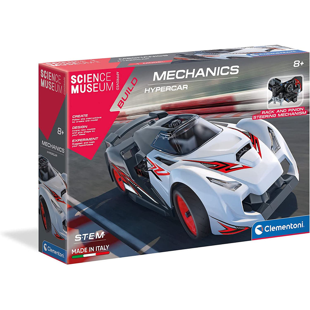 Clementoni Science Museum Mechanics Hypercar 2021 Age- 8 Years & Above