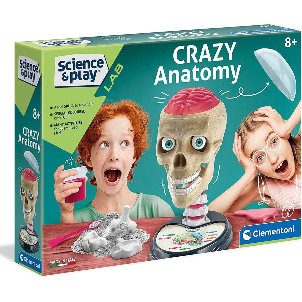Clementoni Science & Play Crazy Anatomy Age- 8 Years & Above