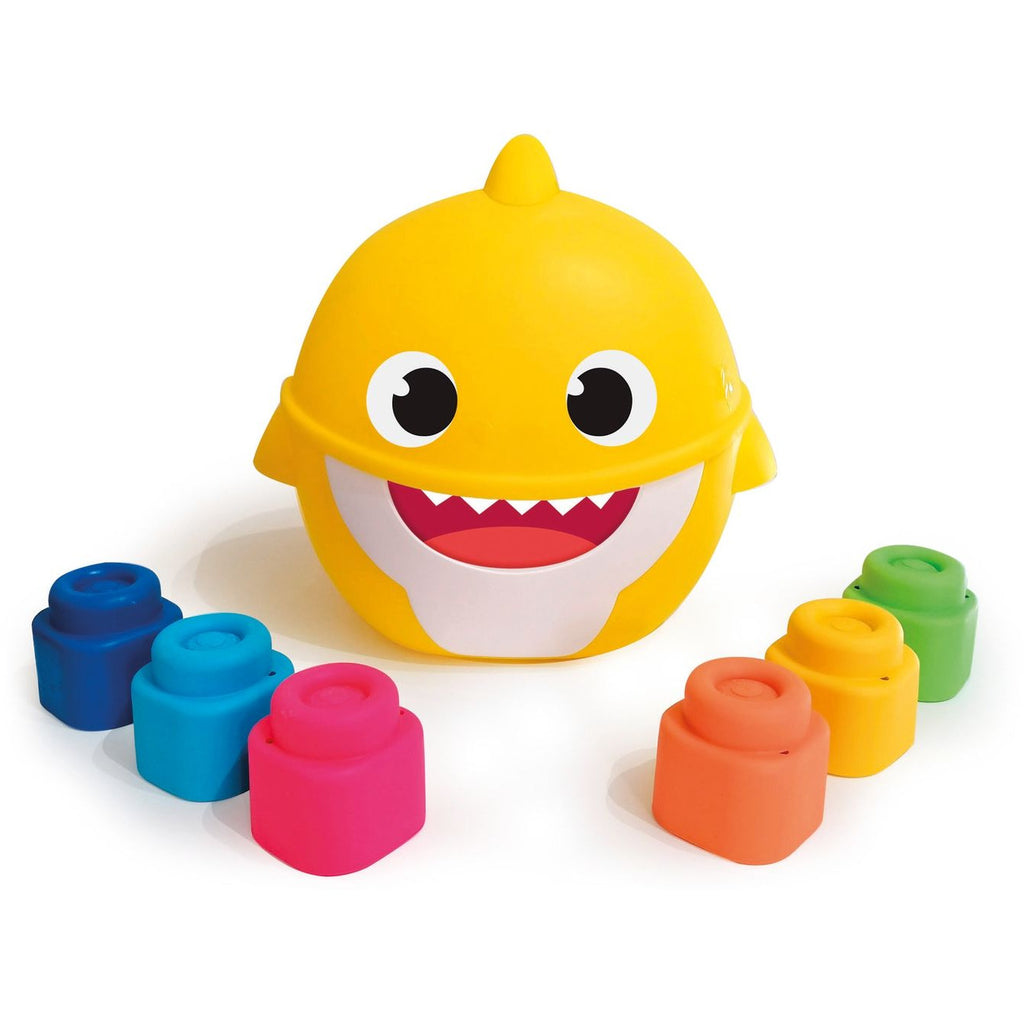 Clementoni Soft Clemmy Baby Shark Cube Yellow Age- 6 Months & Above
