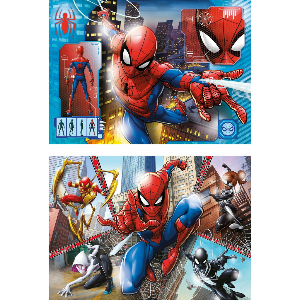 Clementoni Spider-Man Puzzle 2 x 60 Pieces 5Y+