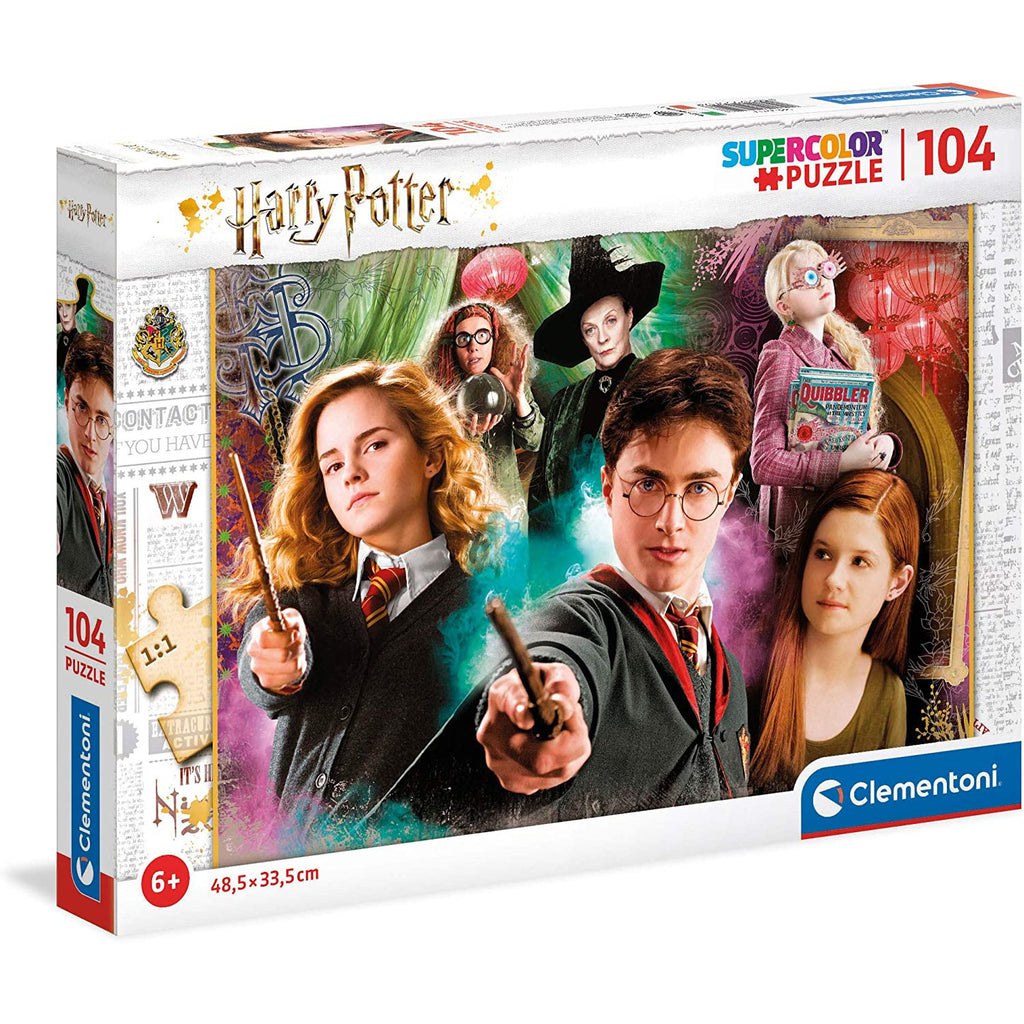 Clementoni SuperColor Harry Potter Puzzle 104 Pieces Age- 6 Years & Above