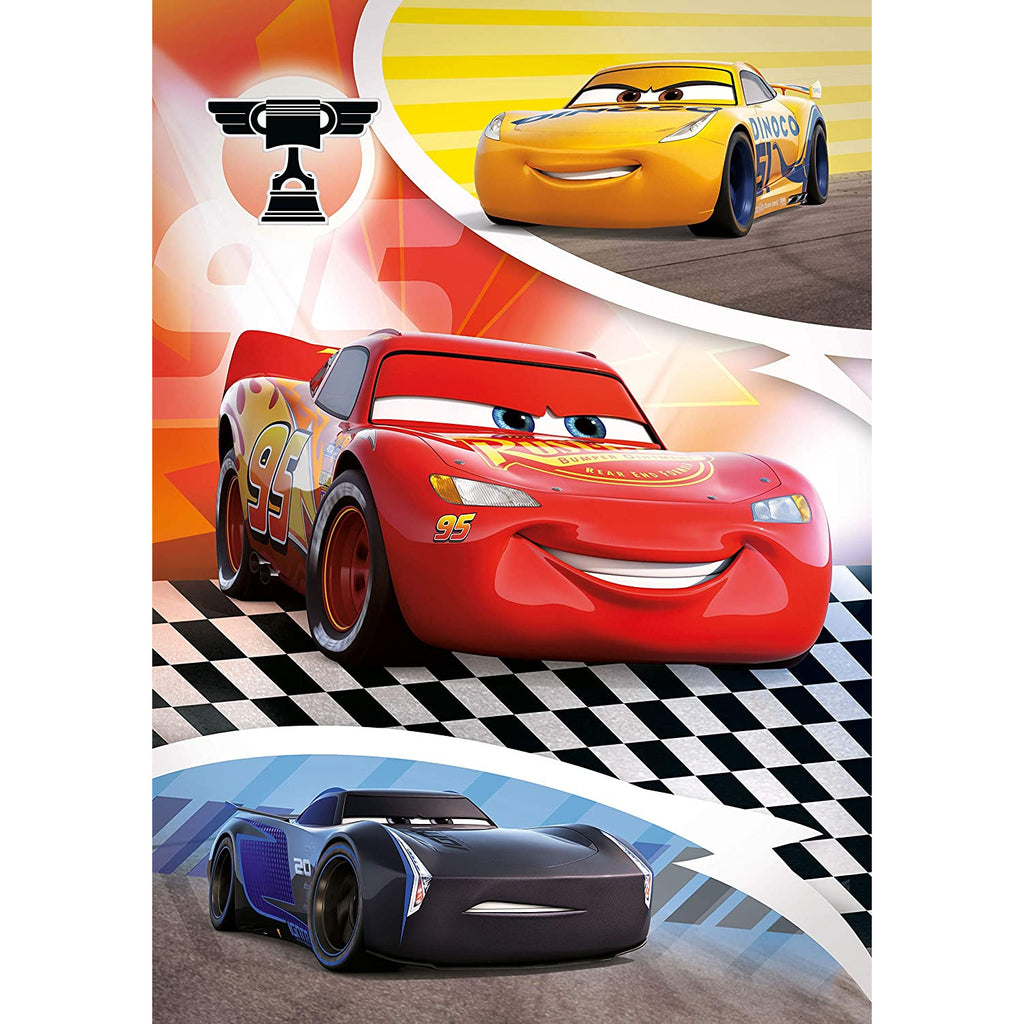 Clementoni Supercolor Cars Puzzle 104 Pieces + 3D Model Age- 6 Years & Above