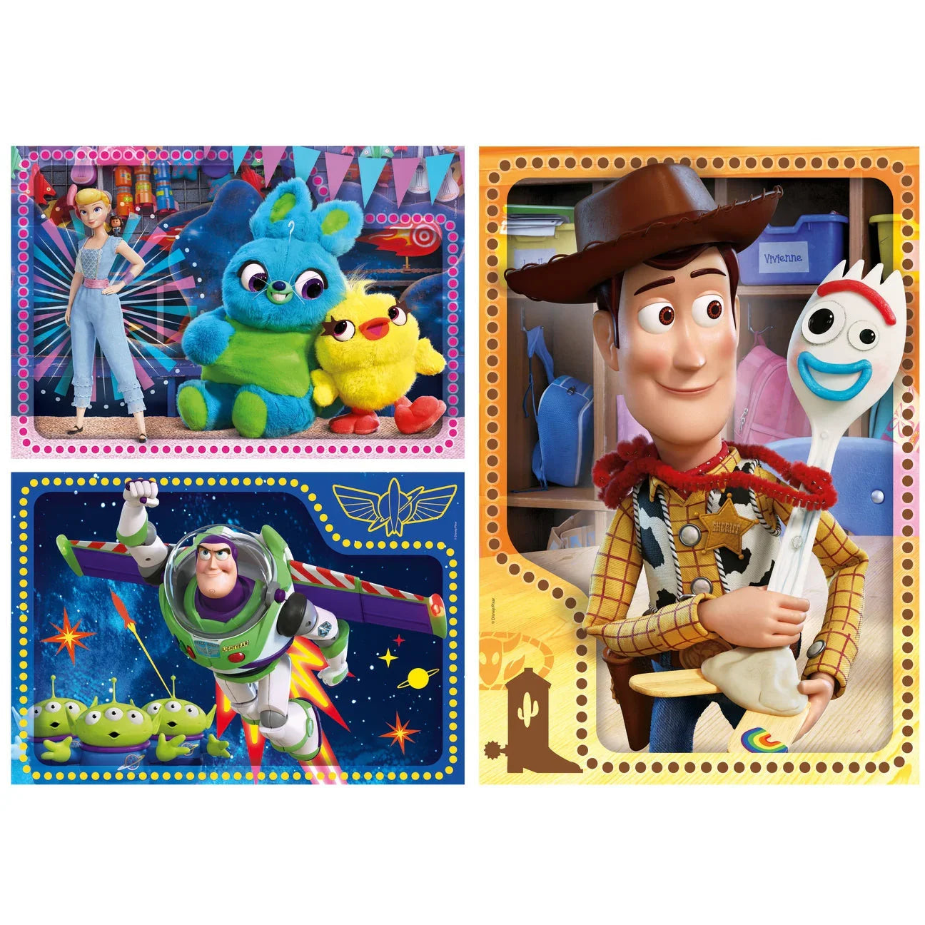 Clementoni Supercolor Disney Pixar Toy Story 4 Puzzle 3 X 48 Pieces Age ...
